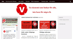 Desktop Screenshot of koping.vansterpartiet.se