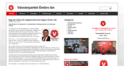 Desktop Screenshot of orebrolan.vansterpartiet.se